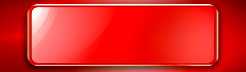red color banner with copy space, made with Generative AI