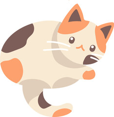 Cute Cat Illustration