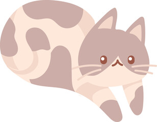 Cute Cat Illustration