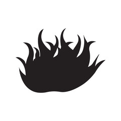  FIRE icon design template vector