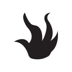  FIRE icon design template vector