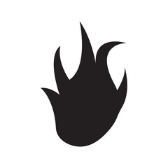  FIRE icon design template vector