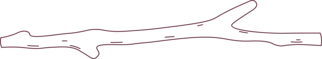 Lined Branch Icon