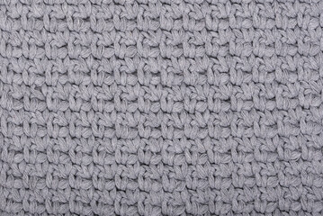 Crochet moss stitch texture