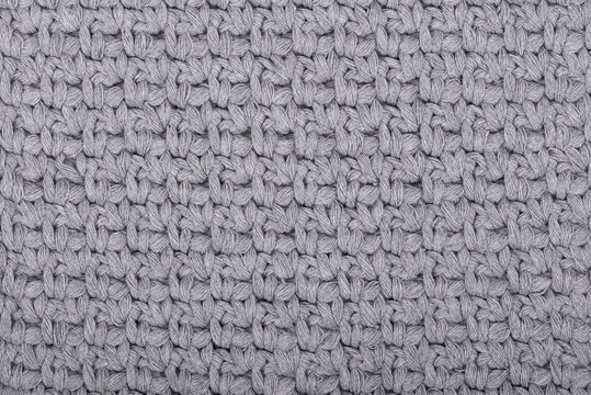 Crochet moss stitch texture