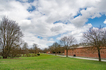 ingolstadt_, bayern, germany, 
beautiful view on a spring day