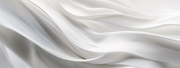Soft satin fabric with folds making waves to use as a background. Generative AI