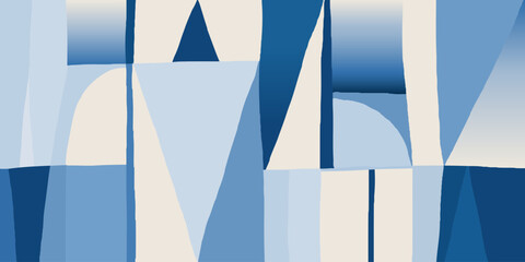 Hand drawn modern minimal geometric pattern. Abstract background. Fashionable template for design. 