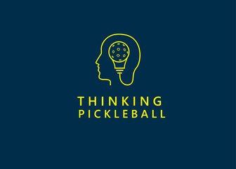 Attractive editable vector pickleball background design great for your design resources print and others