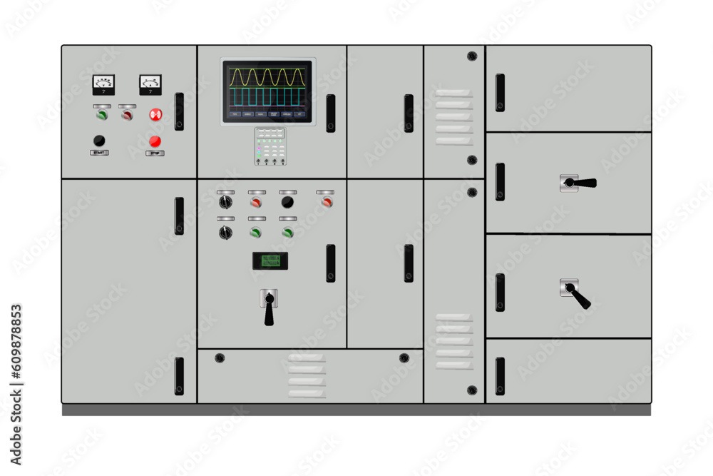 Aufkleber control panel. production control panel and control of computer devices. touchpad.
