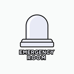 Emergency Room - Vector Logo Template.