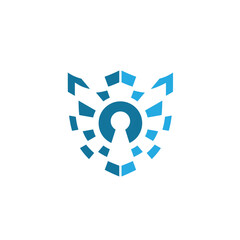 lock logo scurity safety technology