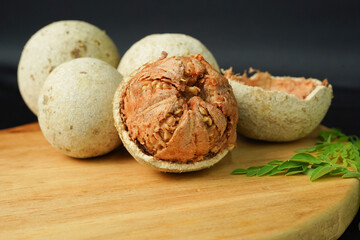 Freshly Harvested Ripe Woodapple