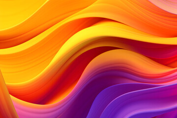 Obraz premium gradient of soft purple yellow abstract texture. Generative ai.