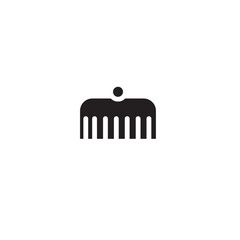 Comb Hair Hairs Solid Icon