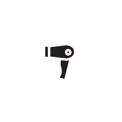 Hair Hair Dryer Solid Icon