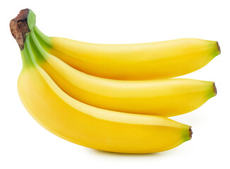 Bunch of bananas isolated