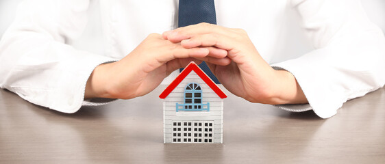 House Residential Structure in  hand