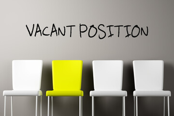 Job recruitment and employment concept. Vacancy announcement.