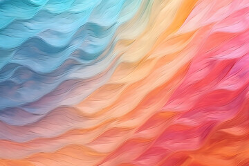 Fototapeta premium gradient of soft pastel abstract texture. Generative ai.