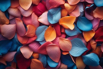 Wallpaper of flower petals