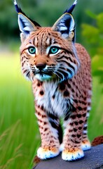 Obraz premium lynx 