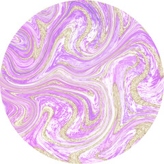 Abstract Watercolor Highlight Backdrop Cover Circle Background