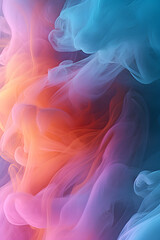 Fototapeta premium gradient of pastel smoke texture. Generative ai.