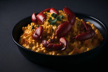 Pasta dish photography, generative ai