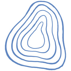 Hand Drawn Scribble Line Geometry