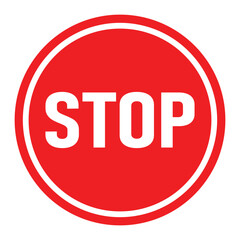 stop sign forbidden to enter