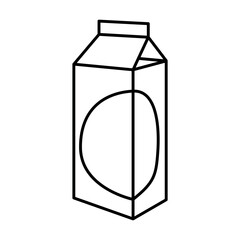 Milk Icon Flat. EPS 10