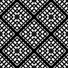 Vector monochrome pattern, Abstract texture for fabric print, card, table cloth, furniture, banner, cover, invitation, decoration, wrapping.seamless repeating pattern. Black  color.