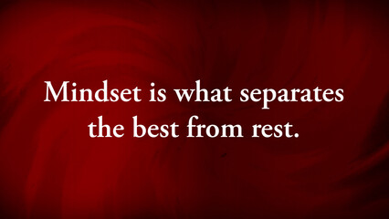 Inspirational and motivational quote