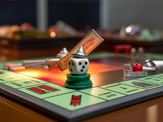 Realistic Monopoly Game Portrait AI Generated