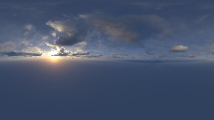 Obraz premium Beautiful 360° HDR sky maps in 4K resolution for 3d & cinema 4d