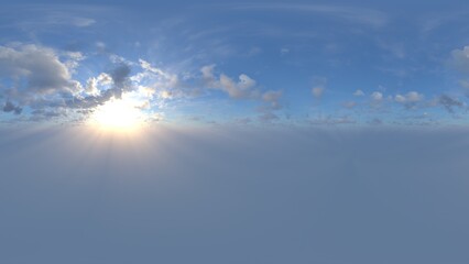 Beautiful 360° HDR sky maps in 4K resolution for 3d & cinema 4d
