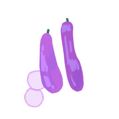 purple eggplant 