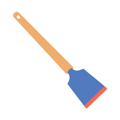 Dishes. Kitchen spatula for turning food.