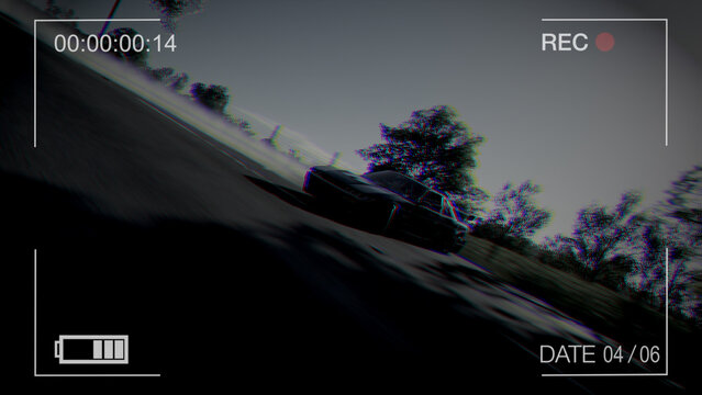 Nissan Silvia Club K's Night Drive - Glitch Design