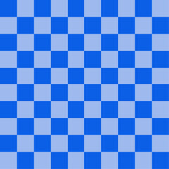 blue checkered board repeatable background pattern