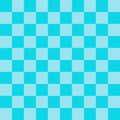 cyan checkered board repeatable background pattern