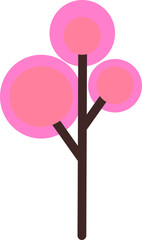 Pink tree