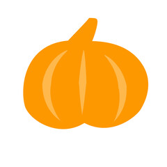 Pumpkin icon vector 
