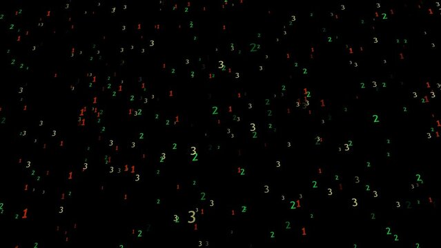 Digital transformation concept. Binary code. Programming. abstract background of binary code numbers on a black background