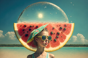 Feeling of summer, generative ai