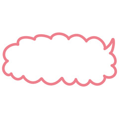 Hand Drawn Speech Bubble 