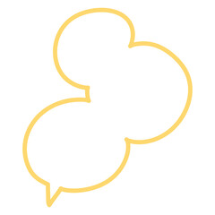 Hand Drawn Speech bubble