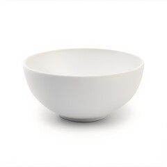 white bowl isolated on white