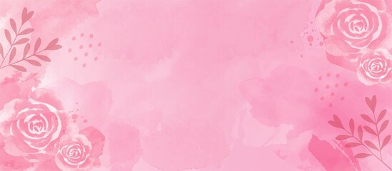Background pink. Beautiful illustration Pink card soft loveandWatercolorpeperpink. Luxury copy space art design. Pastel colour vintage style.and beauty sweet nature soft light
minimalist natural.